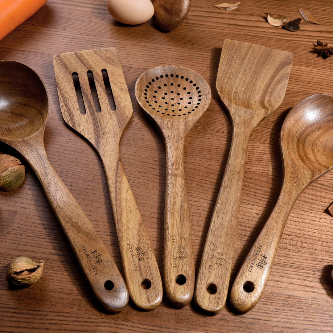 Alderwood Kökset – Skandinavisk Teak Elegans, 100% Kemikaliefri