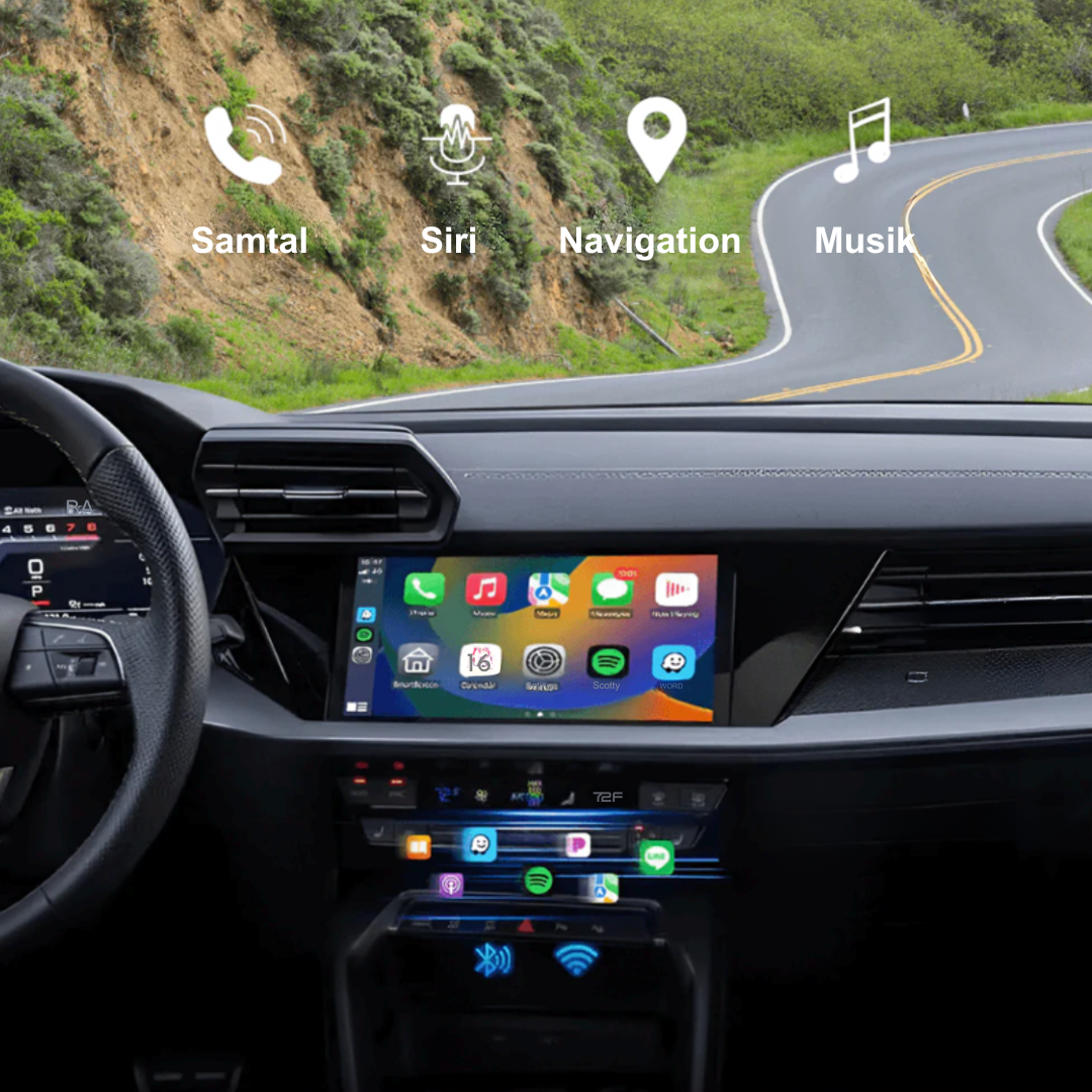 CarLinker™ - Trådlös CarPlay & Android Auto Adapter
