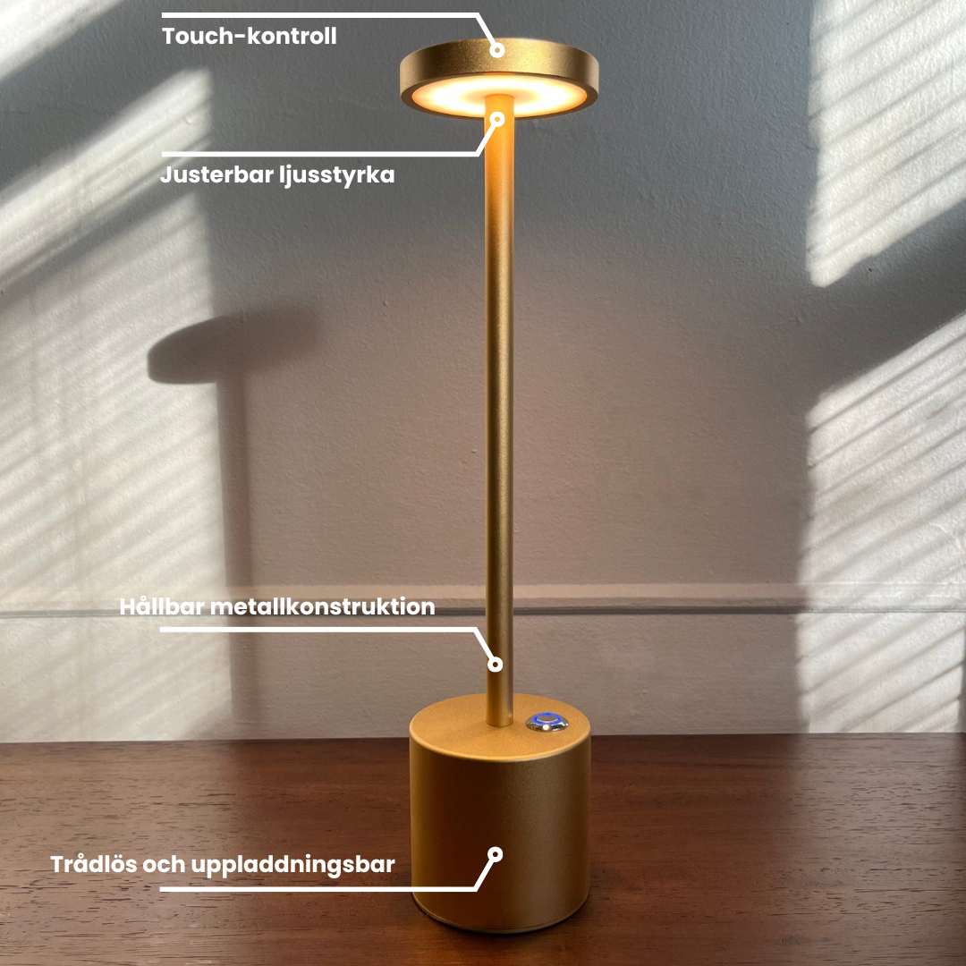 Aerlume – Elegant Modern Aluminium Bordslampa