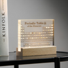 Elementix – Periodiskt System Display med Ställ och LED-lampa